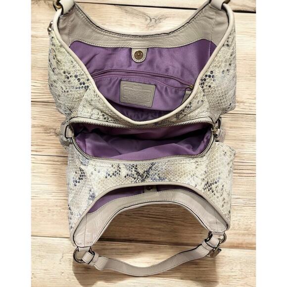 Coach 18929 Madison Maggie Limited Edition Python Shoulder Bag - Picture 5 of 10